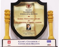 Global Excellence Award for outstanding Academic Leaders